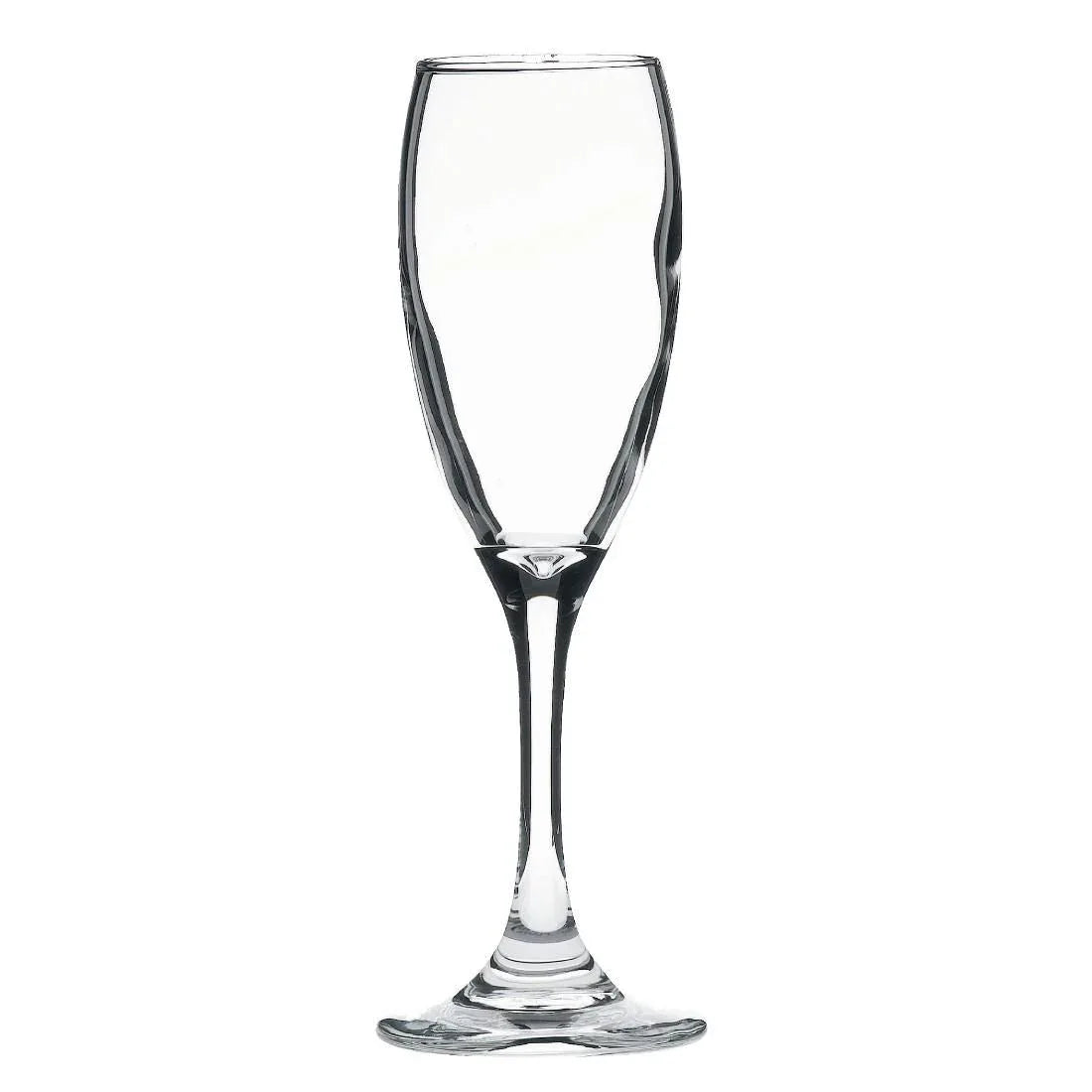 CT484 Libbey Teardrop Champagne Flutes 170ml (Pack of 12) - JD Catering Equipment Solutions Ltd
