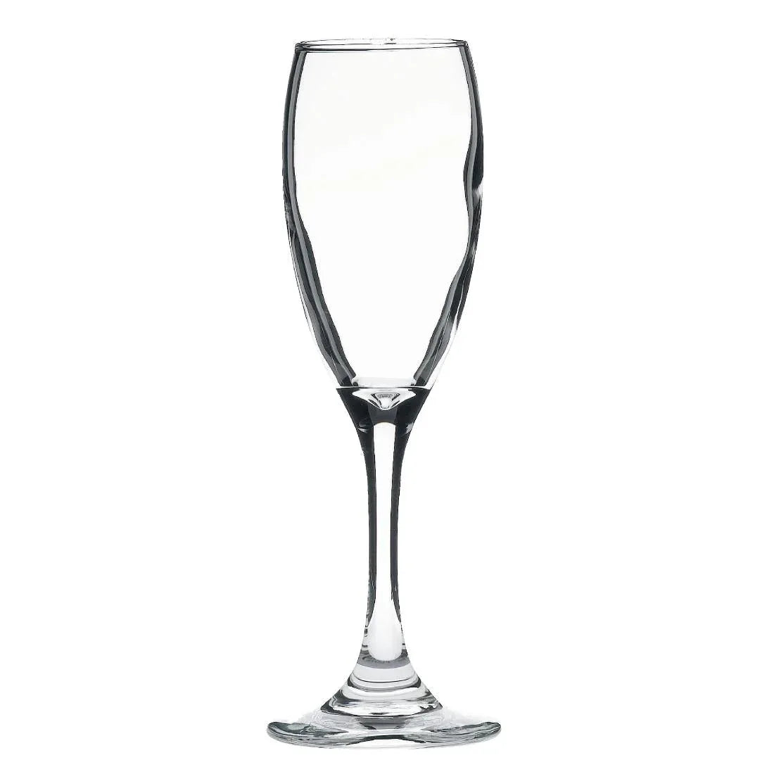 CT484 Libbey Teardrop Champagne Flutes 170ml (Pack of 12) - JD Catering Equipment Solutions Ltd