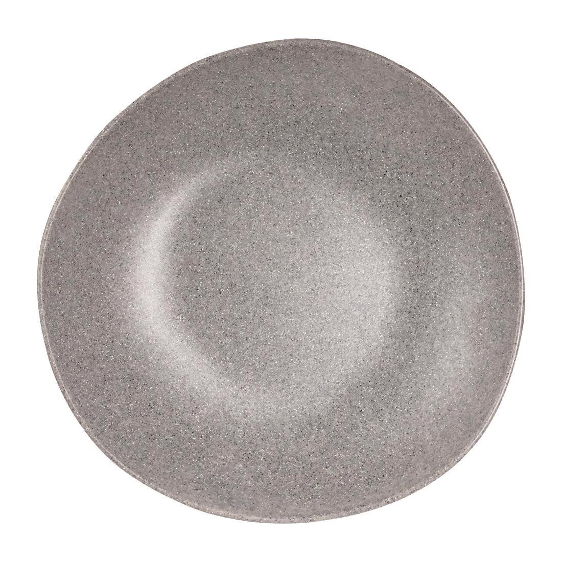 CT764 Churchill Alchemy Melamine Trace Bowls Granite 380mm (Pack of 2) - JD Catering Equipment Solutions Ltd