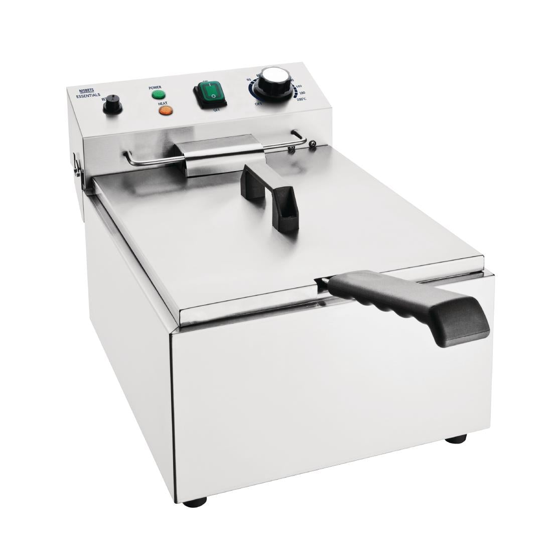 CT956 Nisbets Essentials Single Tank Electric Fryer JD Catering Equipment Solutions Ltd