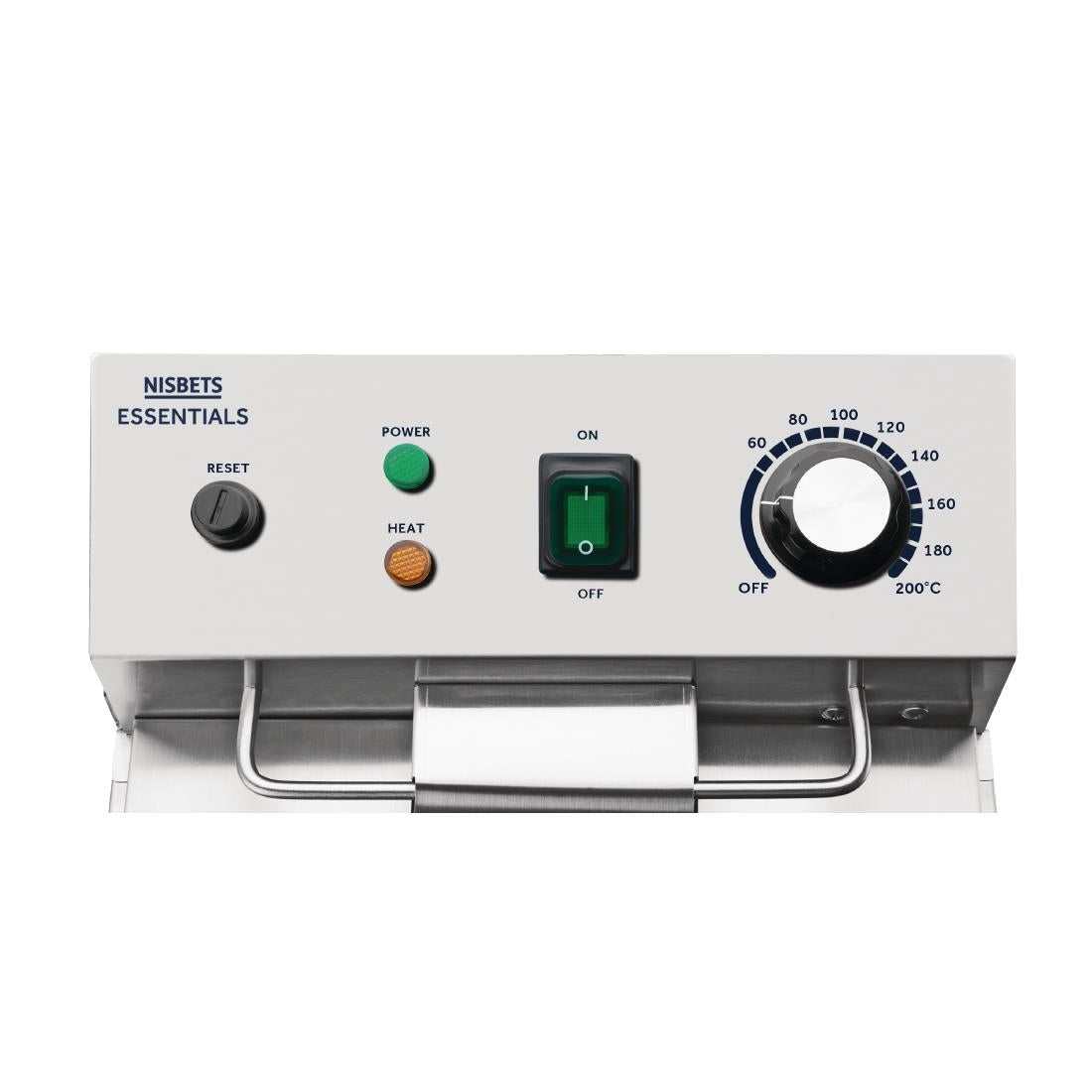 CT956 Nisbets Essentials Single Tank Electric Fryer JD Catering Equipment Solutions Ltd