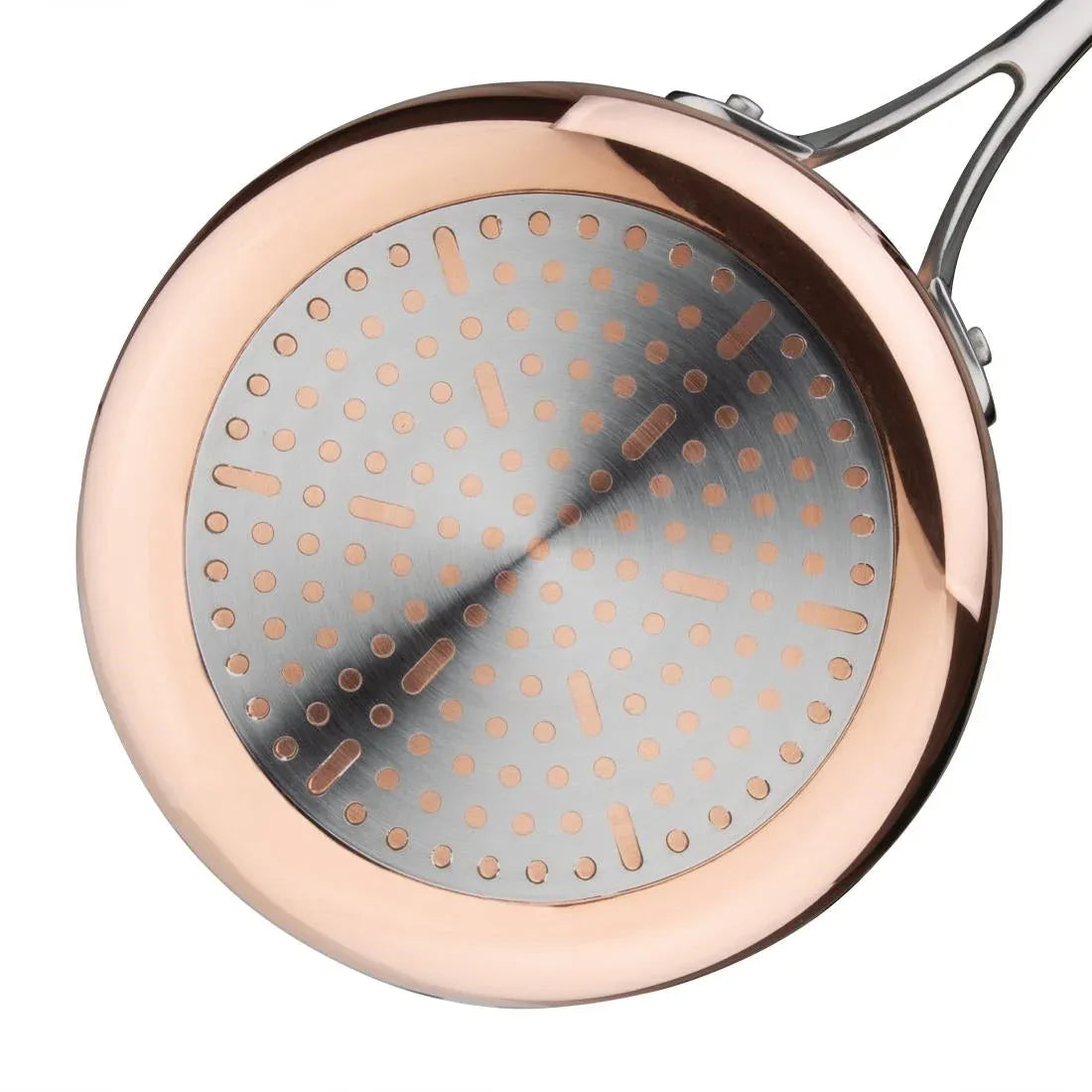 CT998 Vogue Induction Tri Wall Copper Saucepan 160mm - JD Catering Equipment Solutions Ltd