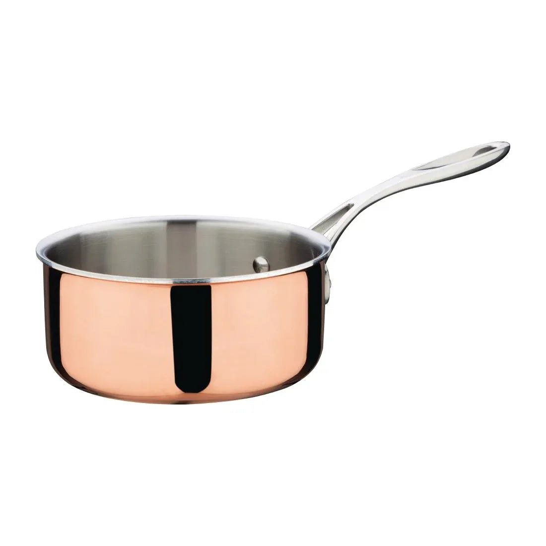CT998 Vogue Induction Tri Wall Copper Saucepan 160mm - JD Catering Equipment Solutions Ltd