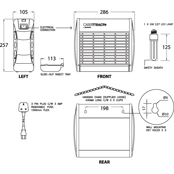 Mechline CaterTTract+ CTT-LED-20S Glue Board