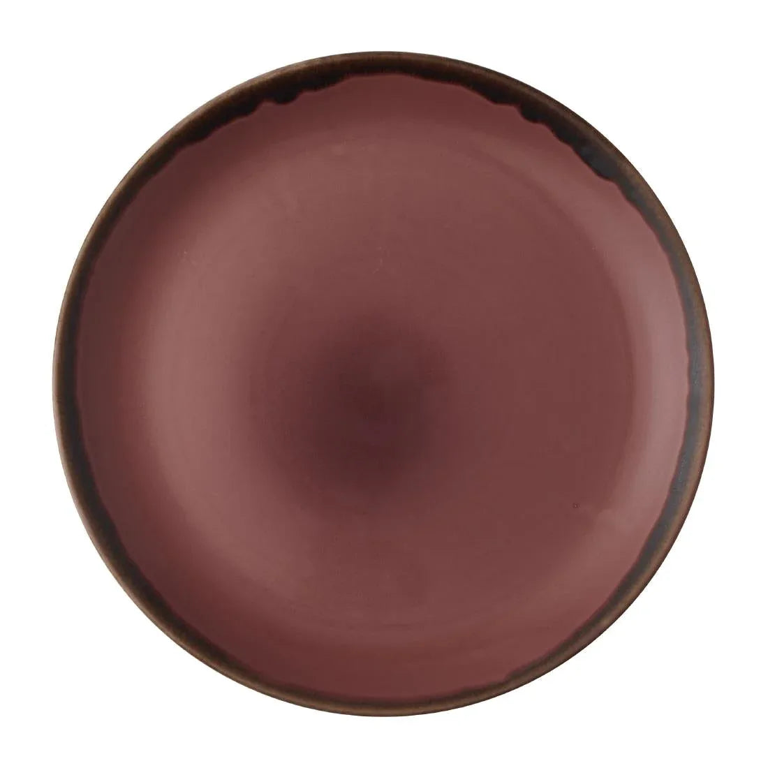 CU030 Dudson Harvest Plum Coupe Plate 11.25 inch Box 12 - JD Catering Equipment Solutions Ltd