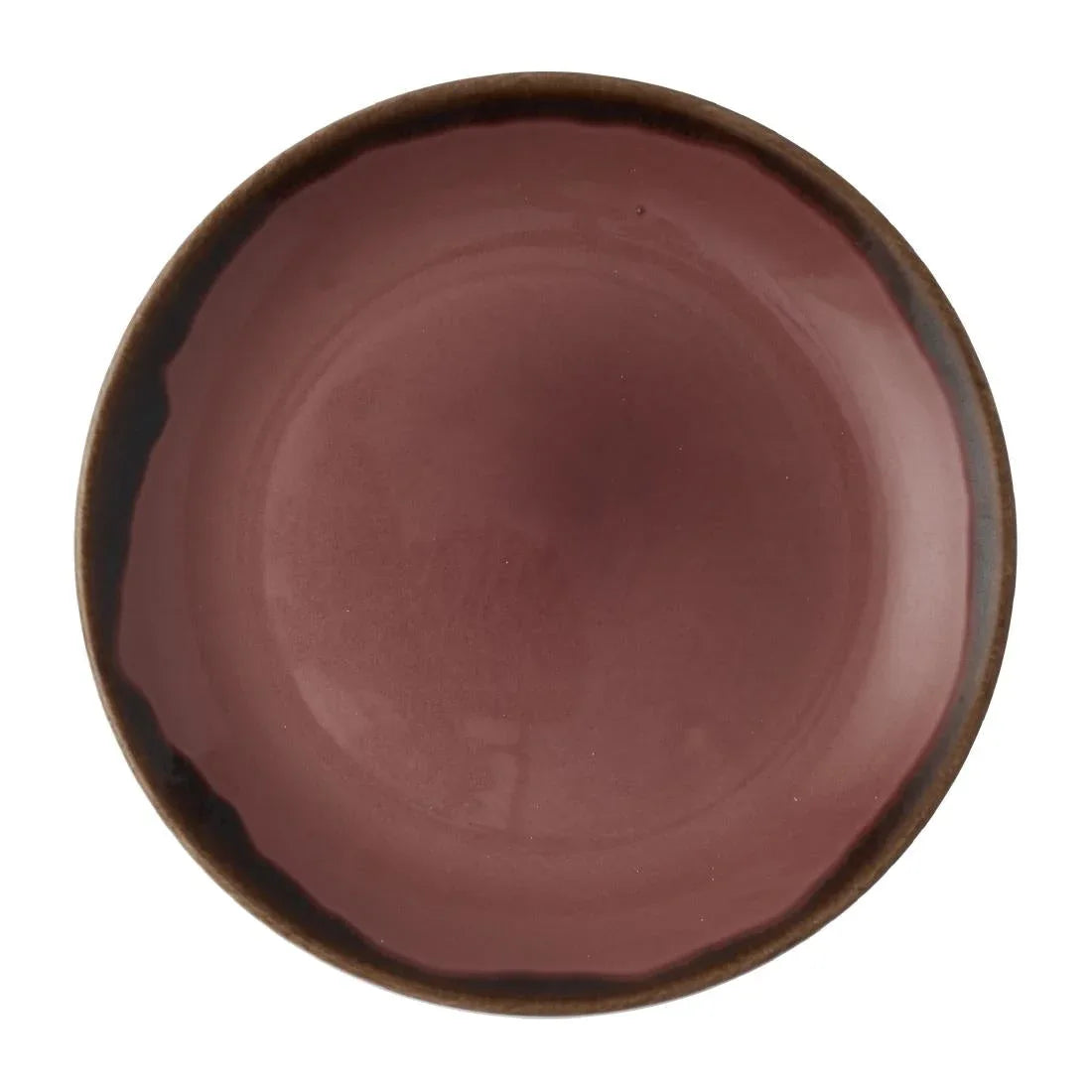 CU032 Dudson Harvest Plum Coupe Plate 8.67 inch Box 12 - JD Catering Equipment Solutions Ltd