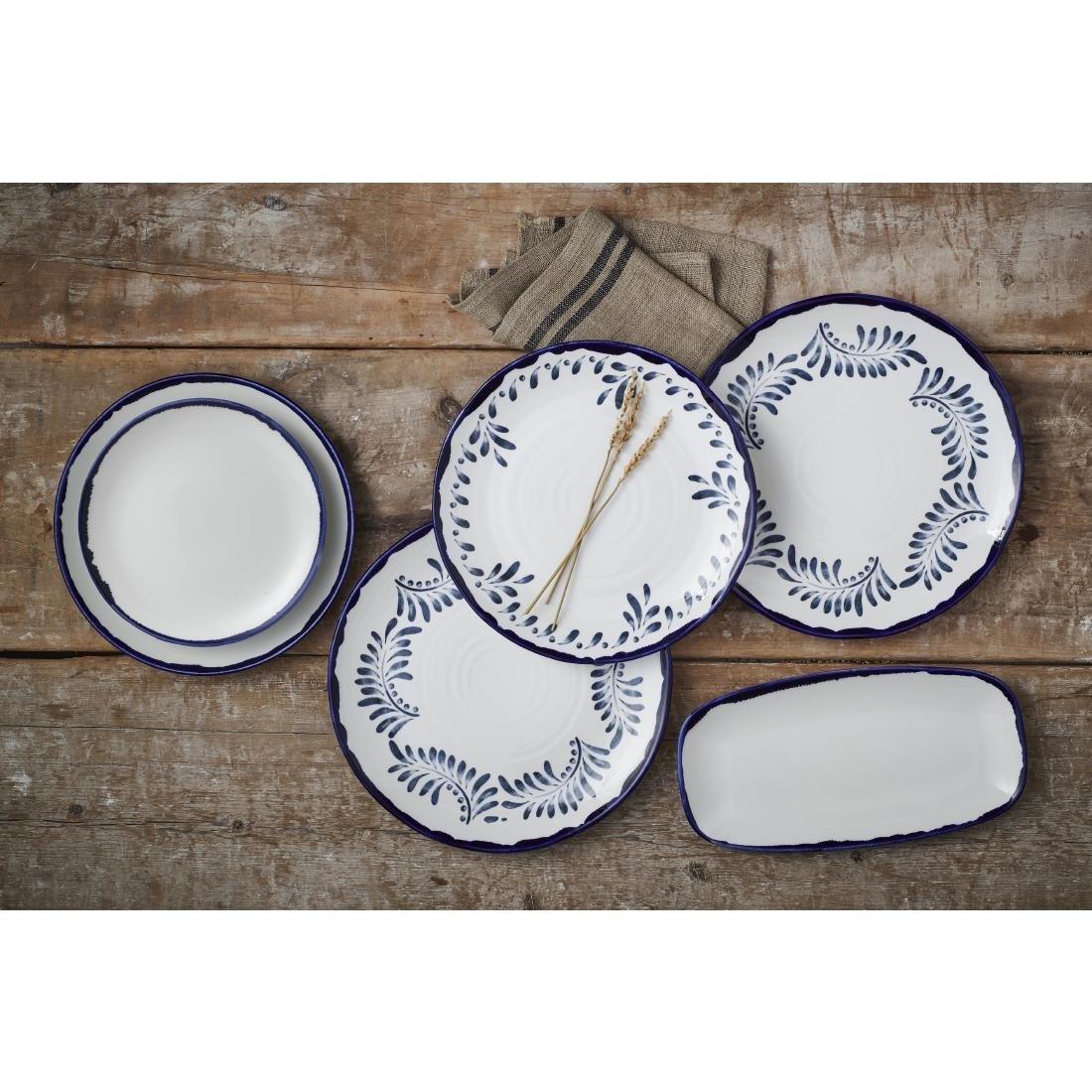 CU038 Dudson Harvest Mediterranean Organic Coupe Plate 11.4 inch Box 12 - JD Catering Equipment Solutions Ltd