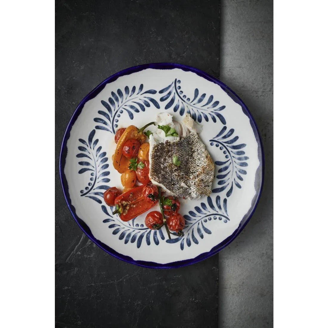 CU038 Dudson Harvest Mediterranean Organic Coupe Plate 11.4 inch Box 12 - JD Catering Equipment Solutions Ltd