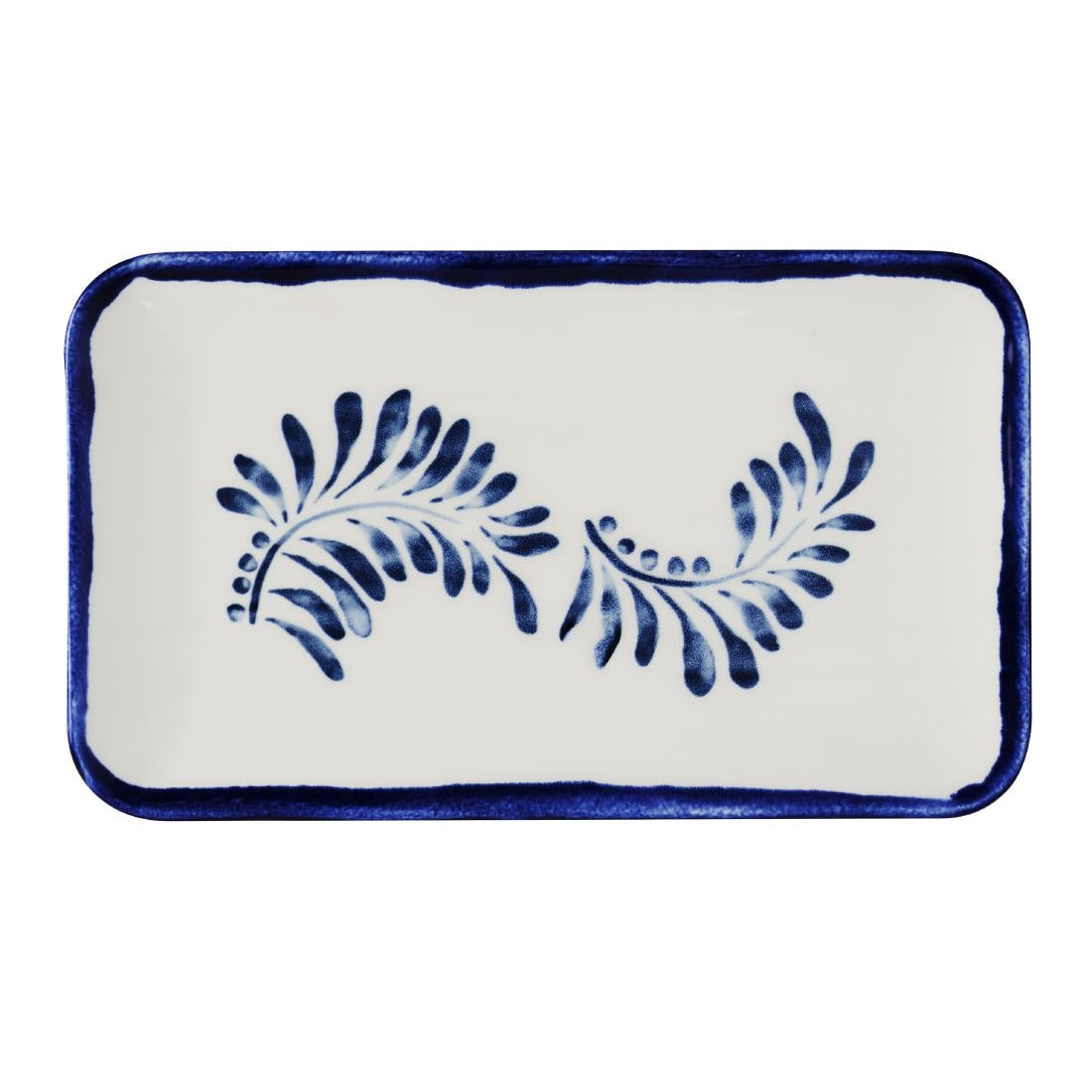 CU044 Dudson Harvest Mediterranean Organic Rectangular Plate 10.6X6.3 inch Box 12 JD Catering Equipment Solutions Ltd