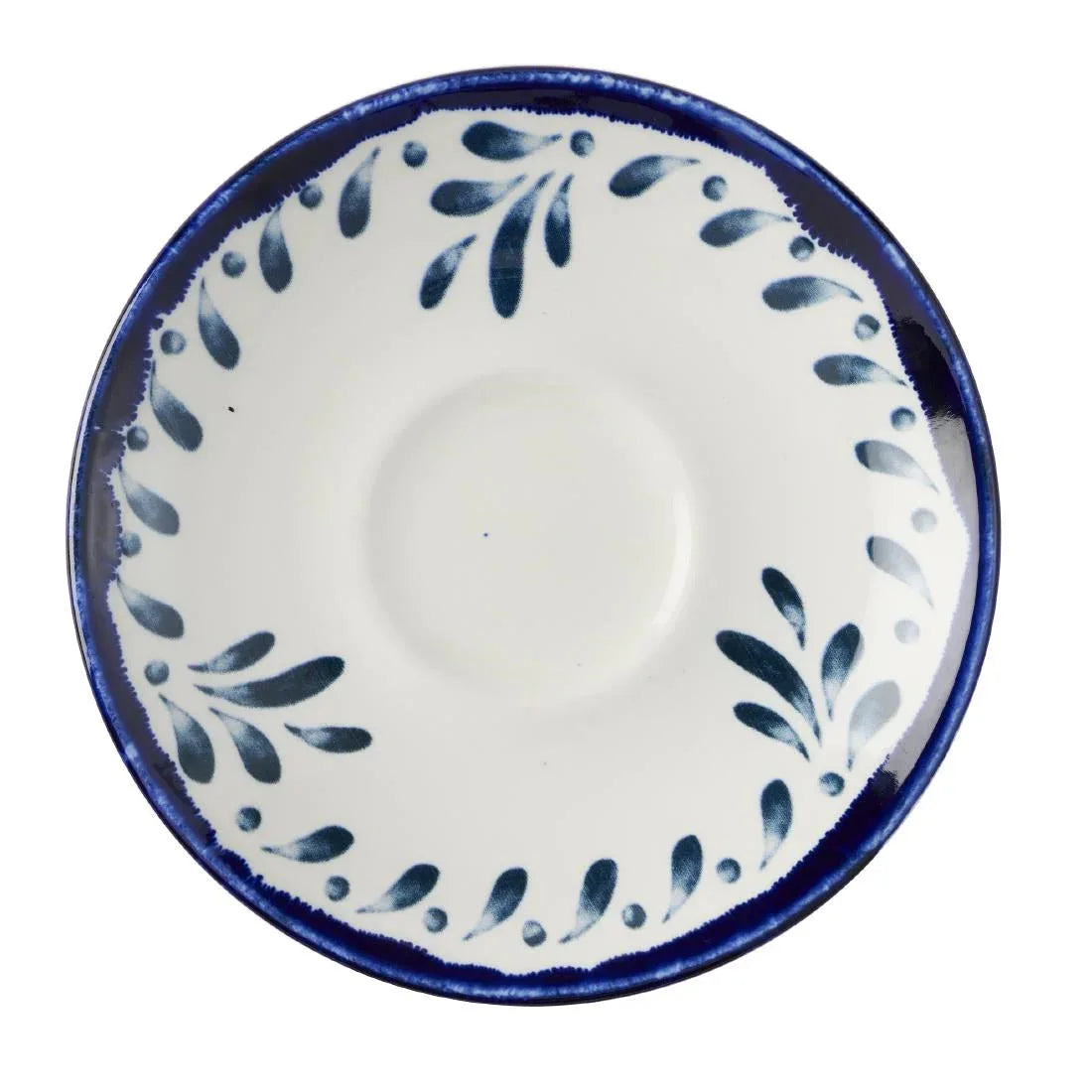 CU046 Dudson Harvest Mediterranean Cappuccino Saucer 6.25 inch Box 12 - JD Catering Equipment Solutions Ltd