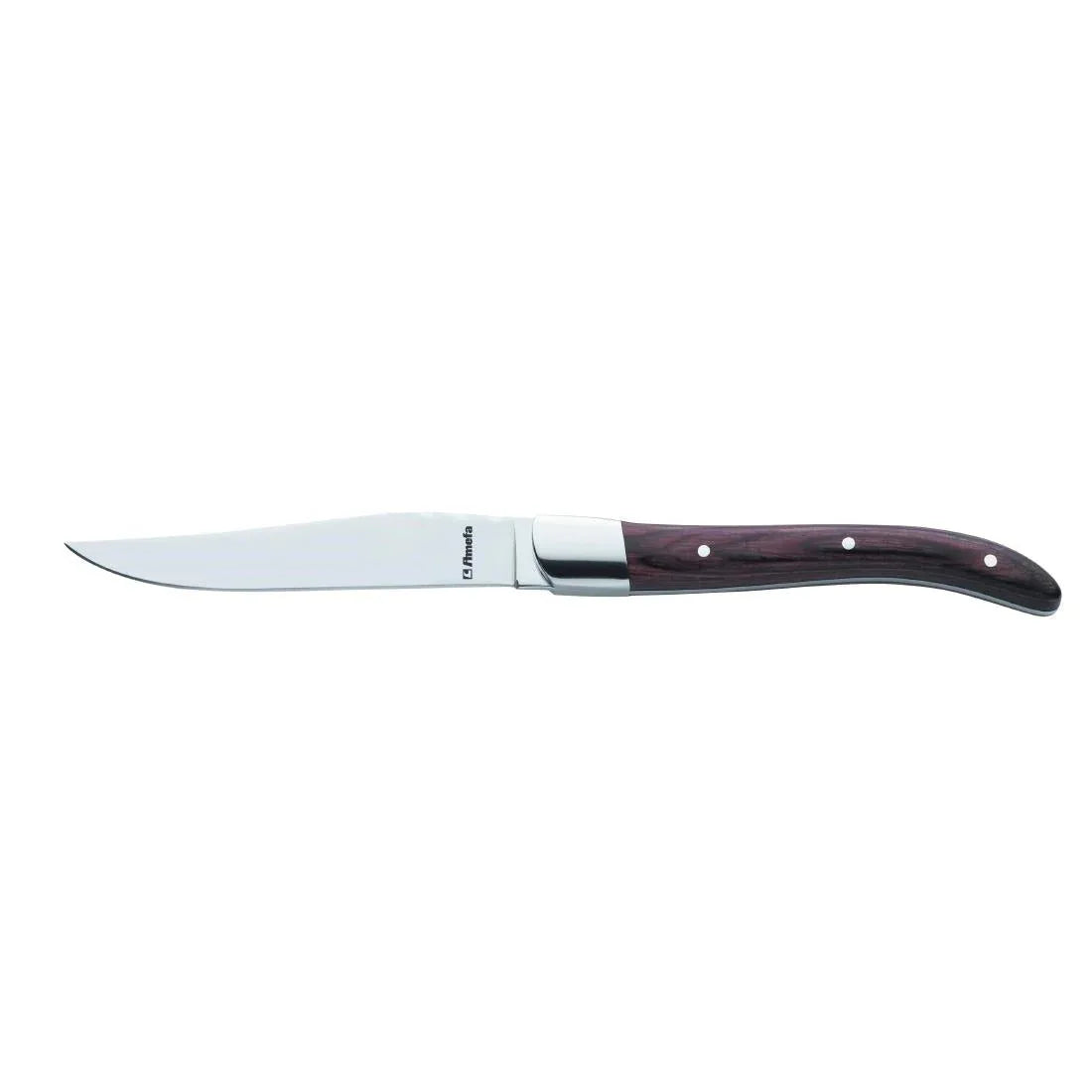 CU065 Amefa Royal Steak Knife Rosewood - JD Catering Equipment Solutions Ltd