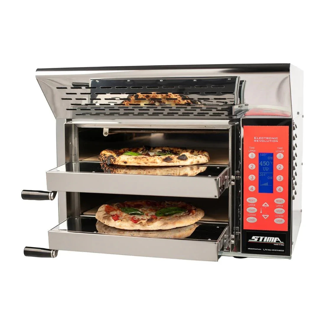 CU073 Stima VP2 Fast Cook Pizza Oven - Single Phase - JD Catering Equipment Solutions Ltd