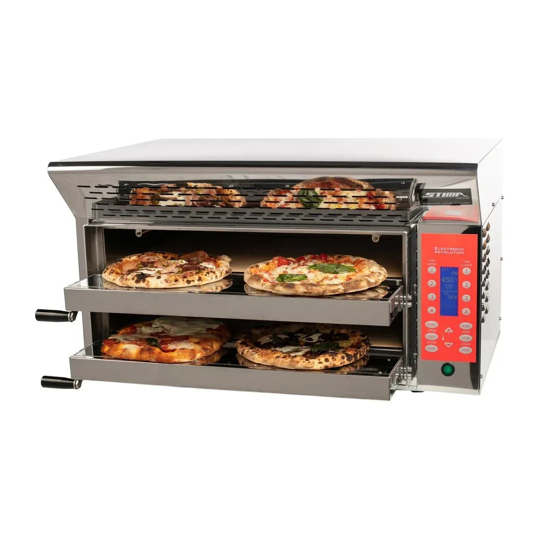 CU074 Stima VP2XL Fast Cook Pizza Oven - Single Phase - JD Catering Equipment Solutions Ltd