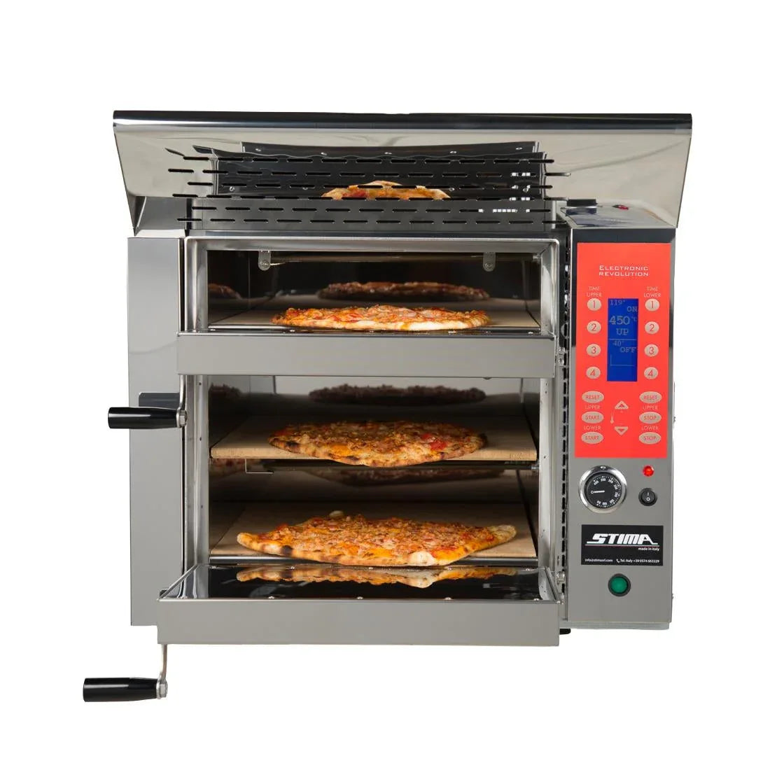 CU076 Stima VP3 Fast Cook Pizza Oven - Single Phase - JD Catering Equipment Solutions Ltd