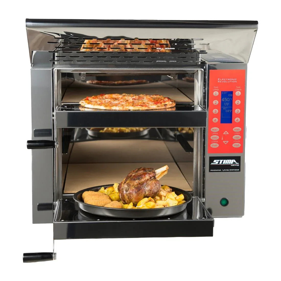 CU077 Stima VP3 Fast Cook Pizza Oven 3-Phase - JD Catering Equipment Solutions Ltd