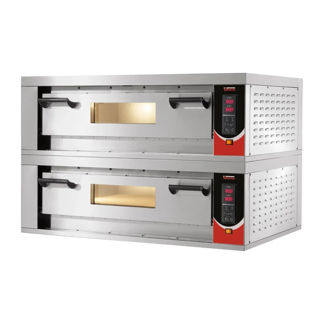 CU084 Sirman Vesuvio 70x70 Double Deck Pizza Oven - JD Catering Equipment Solutions Ltd