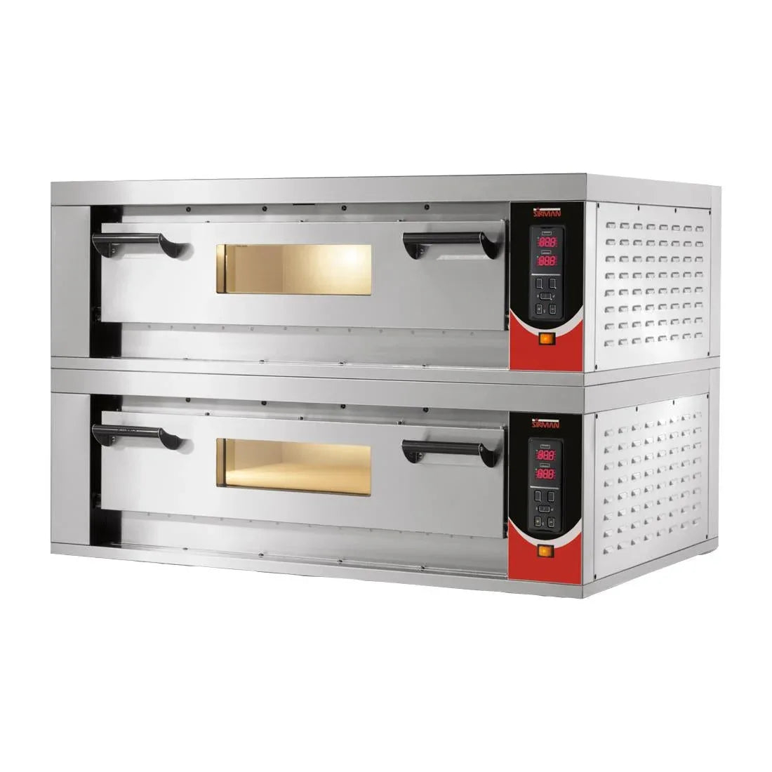 CU085 Sirman Vesuvio 85x70 Double Deck Pizza Oven - JD Catering Equipment Solutions Ltd