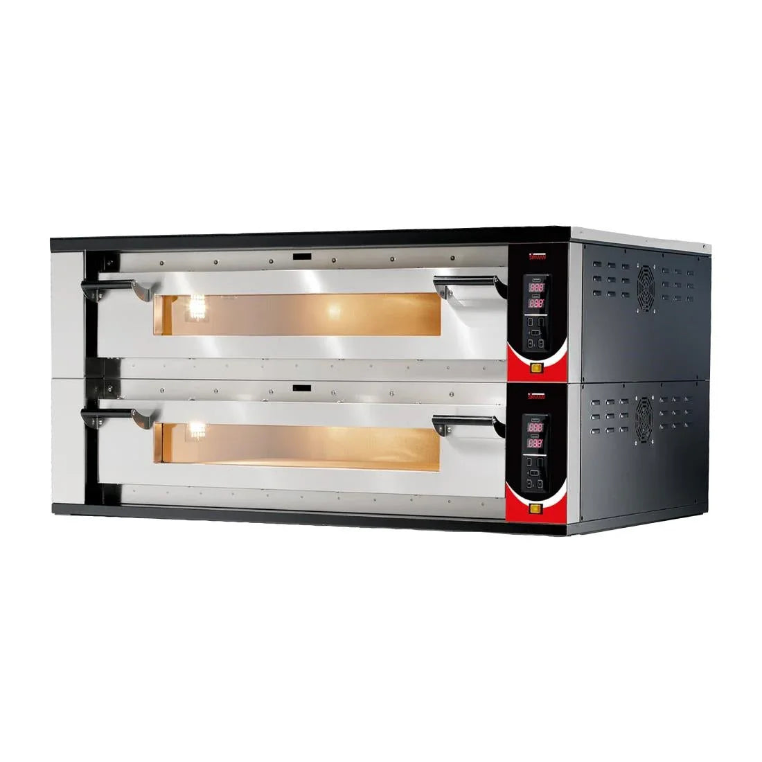 CU087 Sirman Vesuvio 105x105 Double Deck Pizza Oven - JD Catering Equipment Solutions Ltd