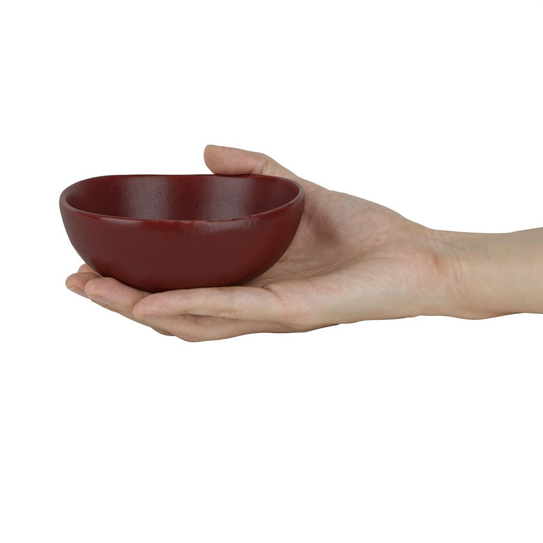 CU120 Olympia Build A Bowl Red Deep Bowl - 110x50mm (Box 12) JD Catering Equipment Solutions Ltd