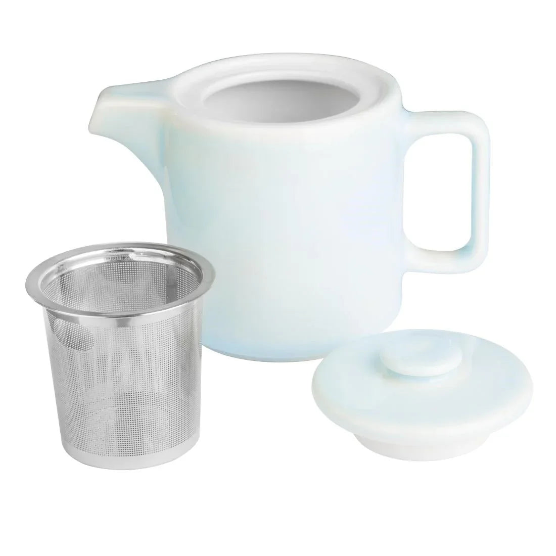 CU181 Olympia Fondant Tea Pot Aqua - 450ml 15.2fl oz (Box 2) - JD Catering Equipment Solutions Ltd