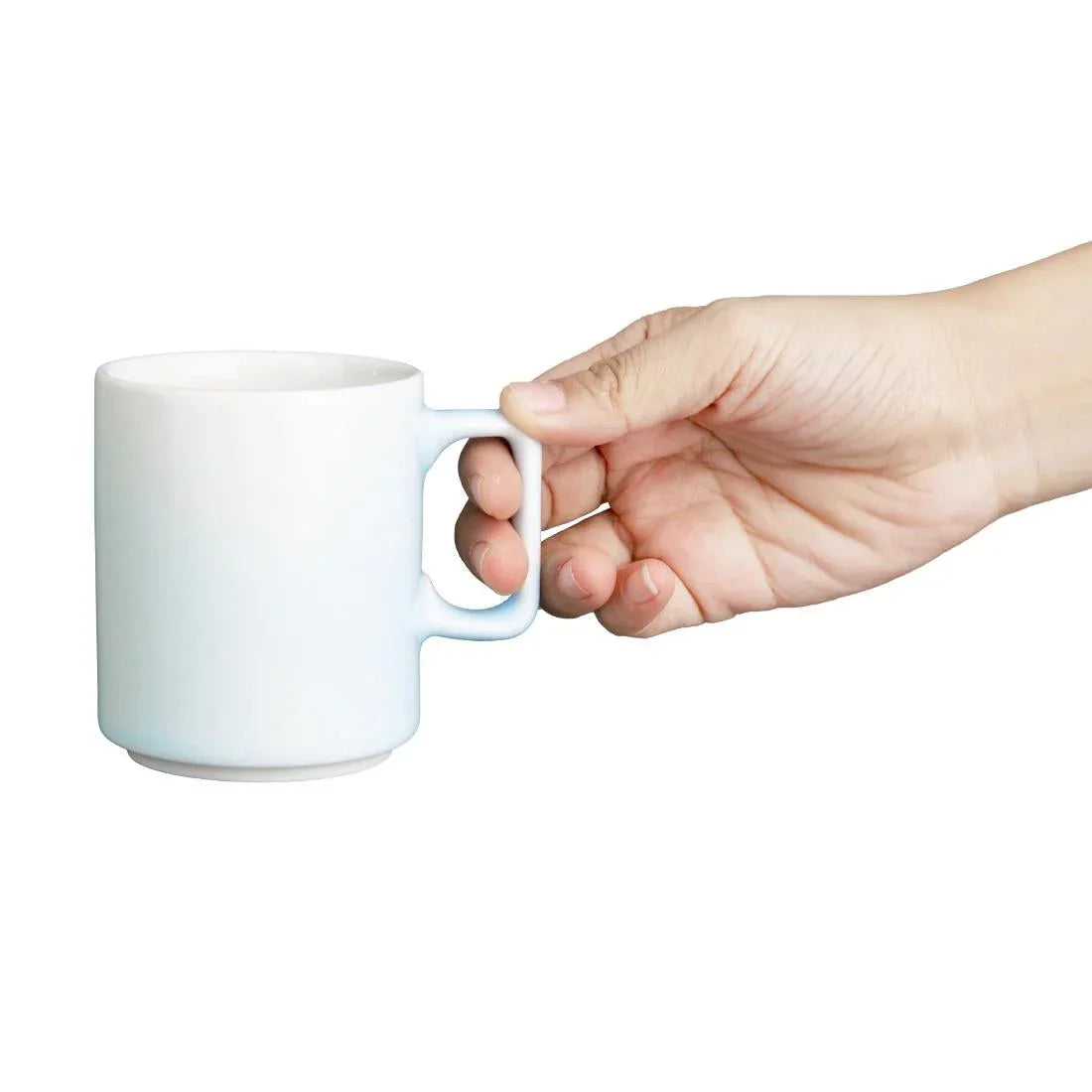 CU186 Olympia Fondant Cup Aqua - 230ml 7.77fl oz (Box 6) - JD Catering Equipment Solutions Ltd