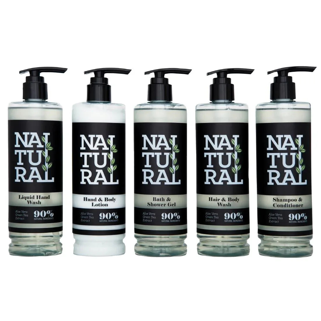 CU222 Taylor of London 90% Natural Hair & Body Wash 400ml (Pack of 10) - JD Catering Equipment Solutions Ltd