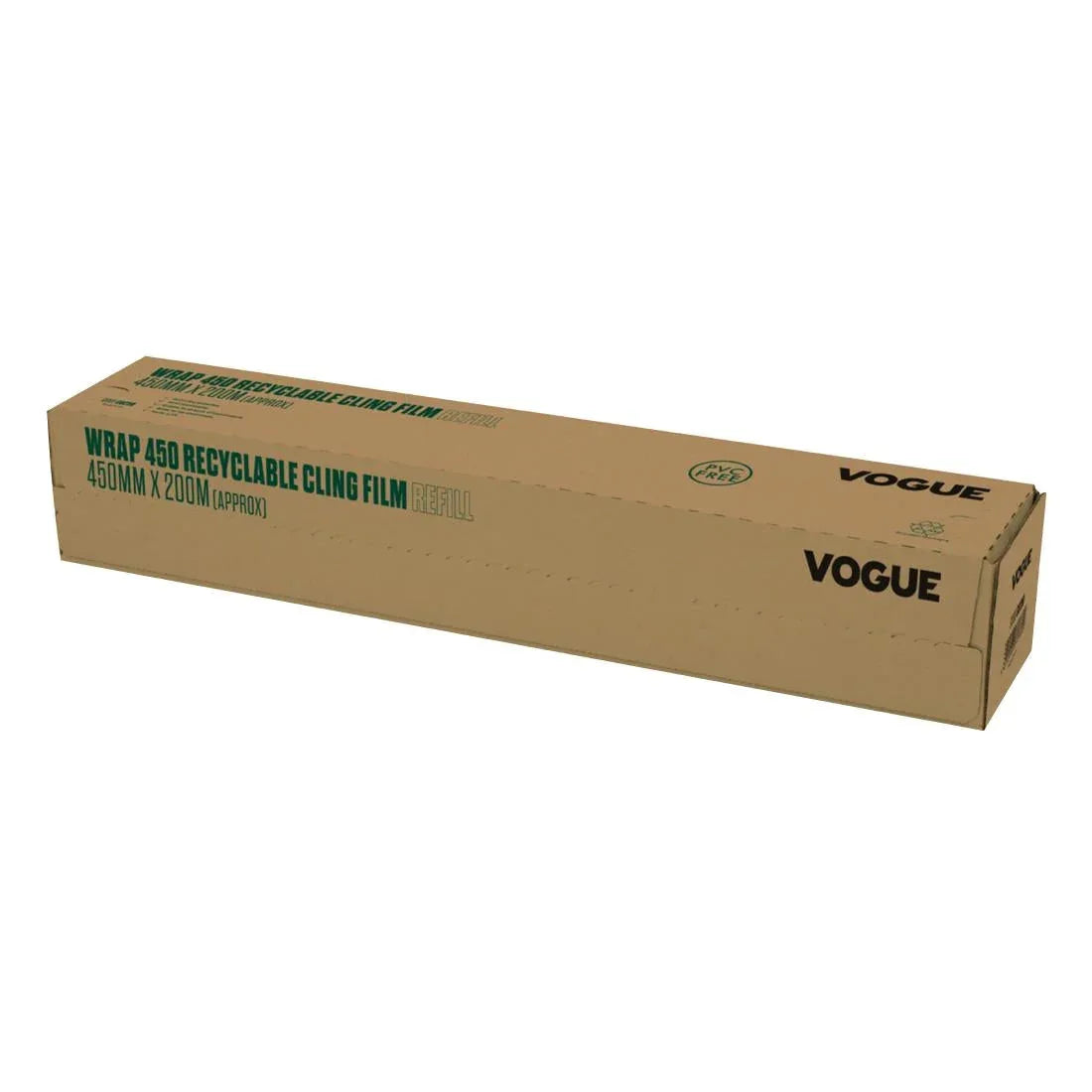 CU258 Vogue Wrap450 Eco Cling Film Refill (Pack of 3) - JD Catering Equipment Solutions Ltd