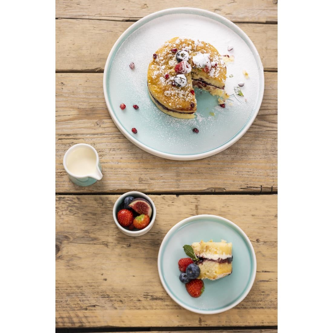 CU438 Olympia Fondant Milk Jug Mint - 85.5ml 2.9fl oz (Box 12) JD Catering Equipment Solutions Ltd