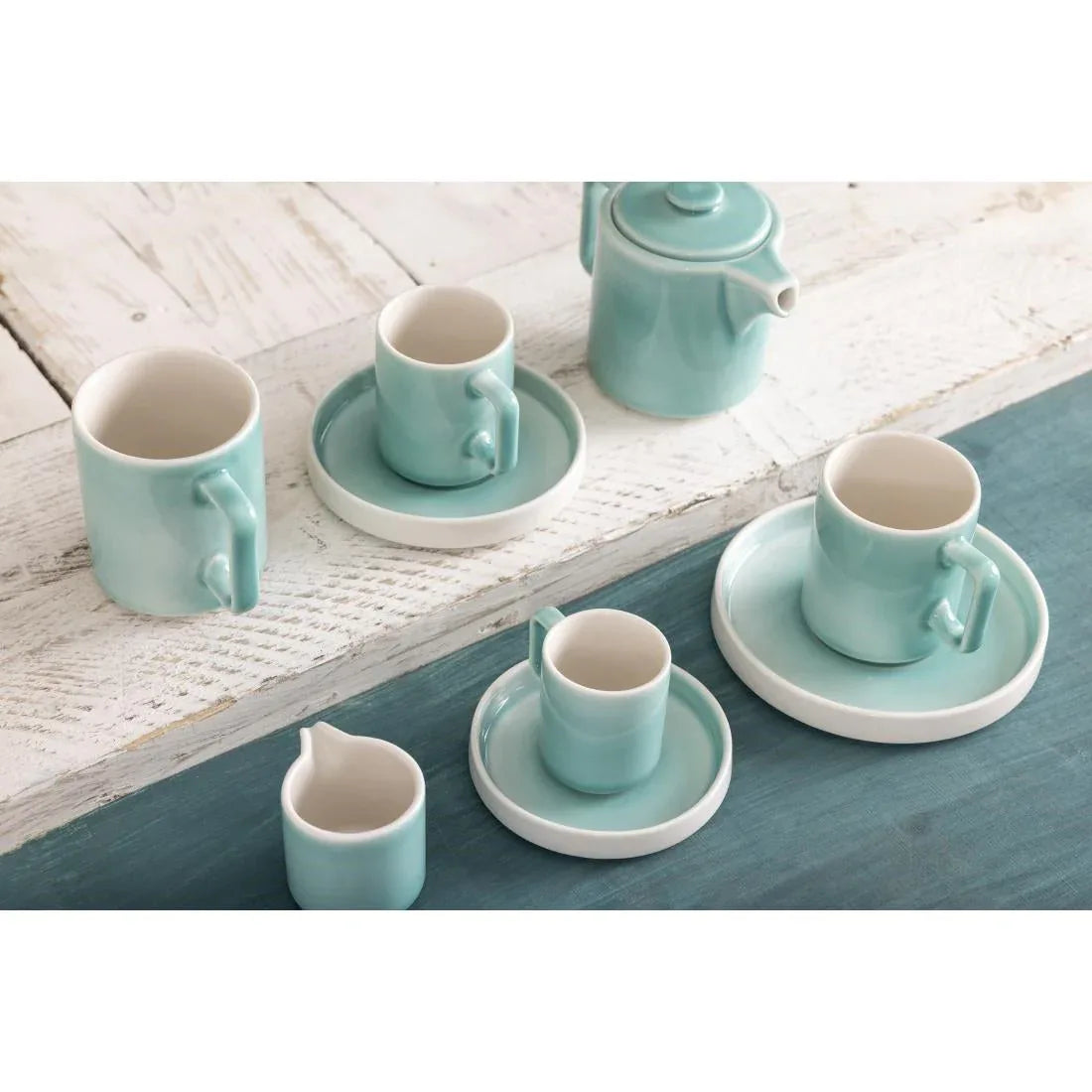 CU439 Olympia Fondant Tea Pot Mint - 450ml 15.2fl oz (Box 2) - JD Catering Equipment Solutions Ltd