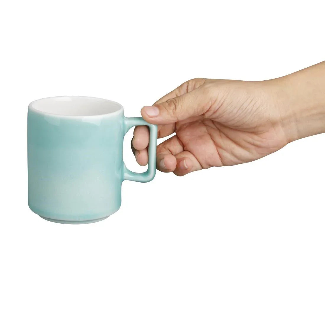 CU444 Olympia Fondant Cup Mint - 230ml 7.77fl oz (Box 6) - JD Catering Equipment Solutions Ltd
