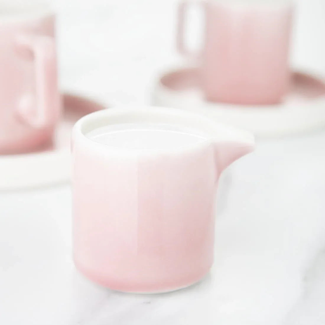 CU456 Olympia Fondant Milk Jug Pink - 85.5ml 2.9fl oz (Box 12) - JD Catering Equipment Solutions Ltd