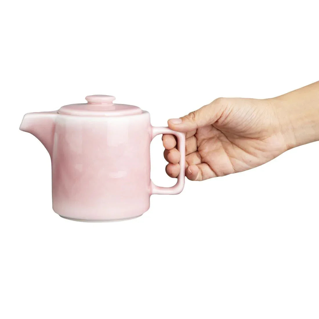 CU457 Olympia Fondant Tea Pot Pink - 450ml 15.2fl oz (Box 2) - JD Catering Equipment Solutions Ltd