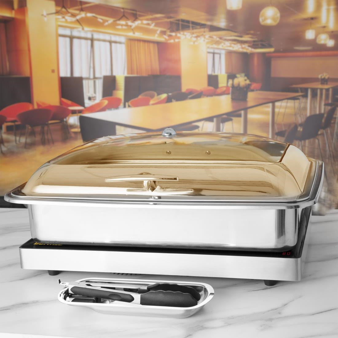 CU486 Buffalo Large Induction Food Warmer JD Catering Equipment Solutions Ltd