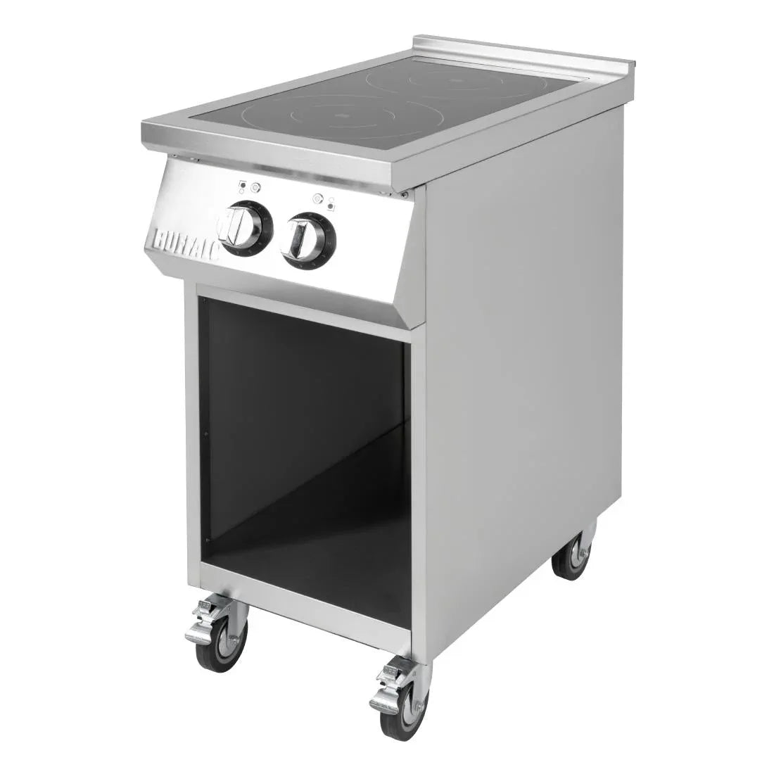 CU487 Buffalo Freestanding 2 Zone Induction Hob - JD Catering Equipment Solutions Ltd