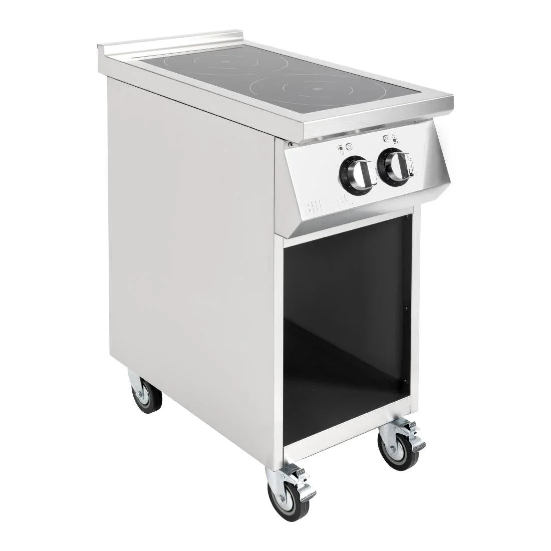 CU487 Buffalo Freestanding 2 Zone Induction Hob - JD Catering Equipment Solutions Ltd