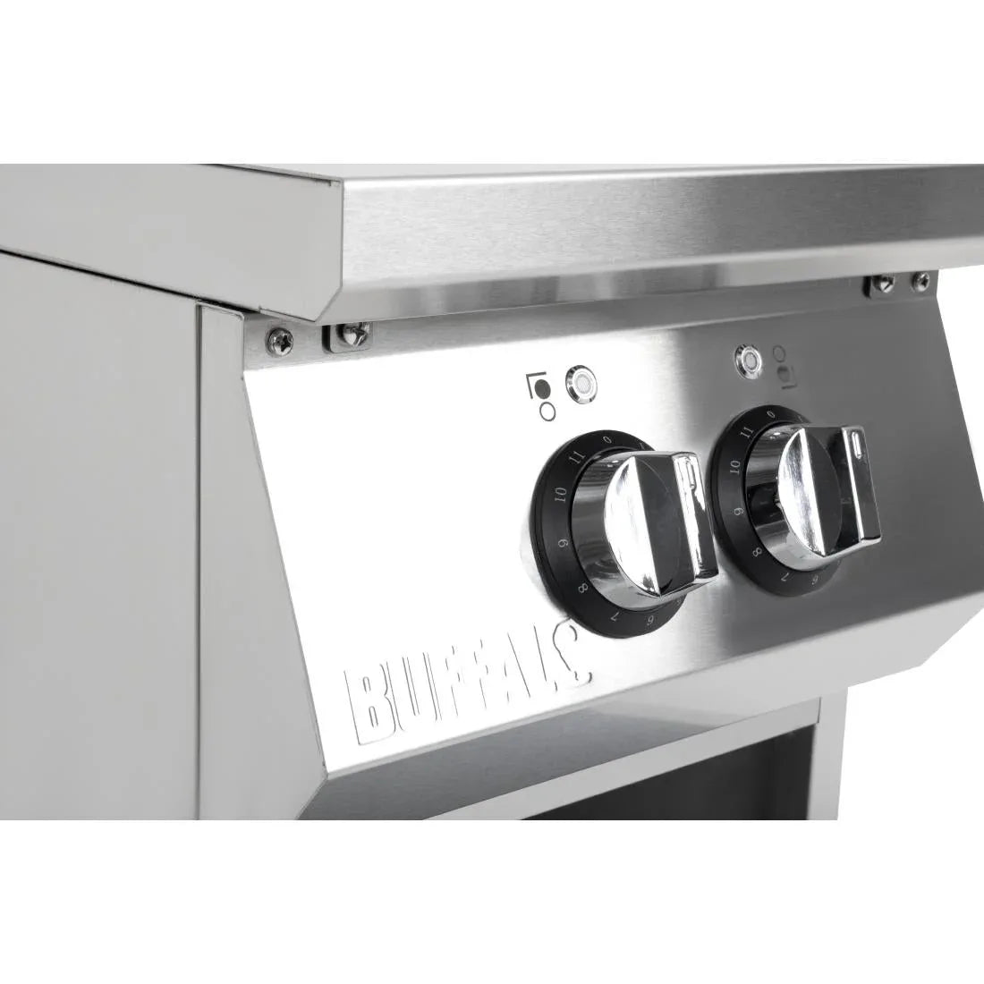 CU487 Buffalo Freestanding 2 Zone Induction Hob - JD Catering Equipment Solutions Ltd