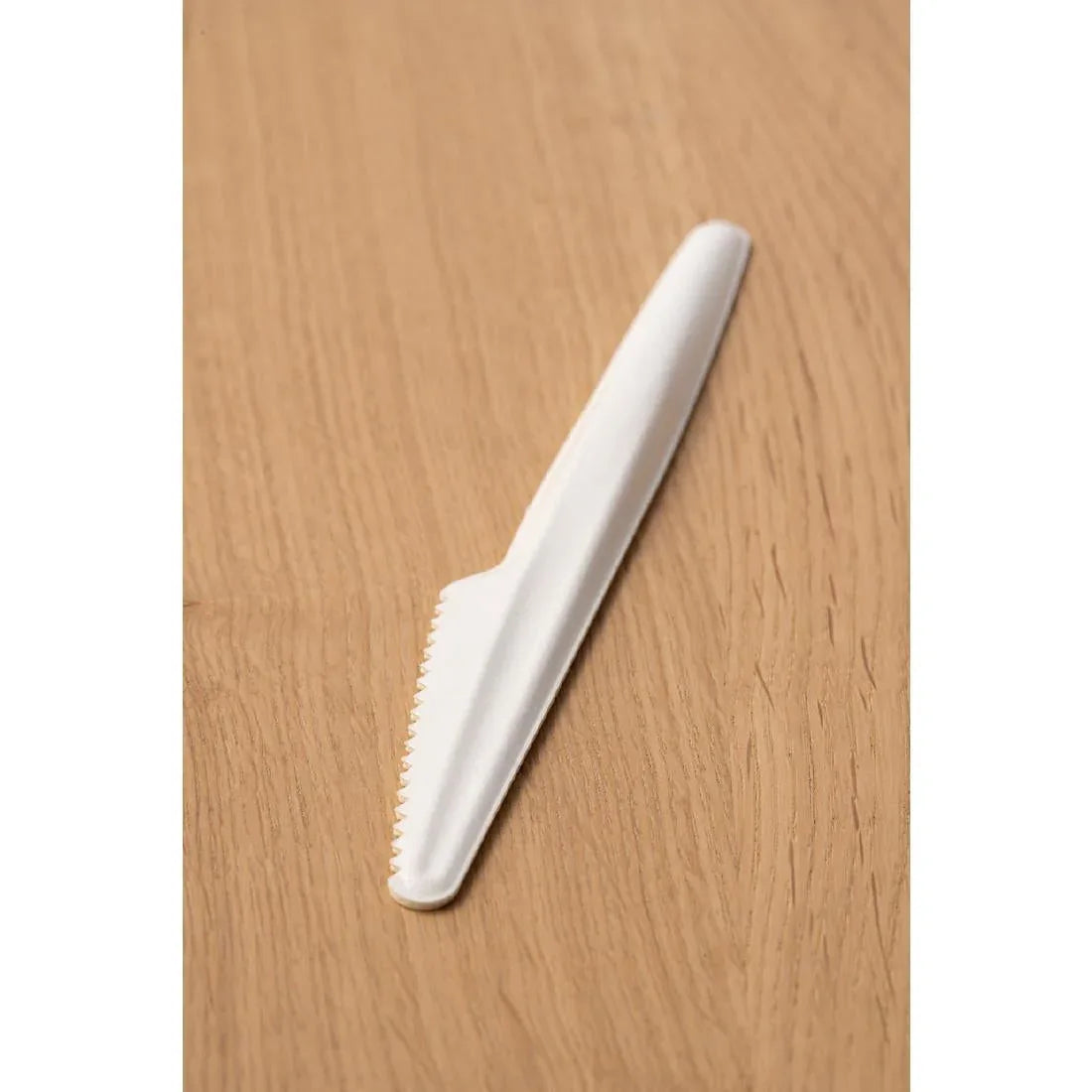 CU495 Sabert Recyclable Paper Cutlery Knife (Pack of 1000) - JD Catering Equipment Solutions Ltd