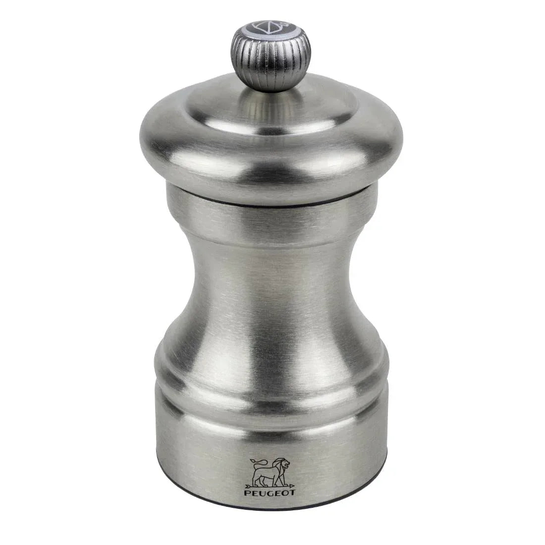 CU563 Peugeot Bistro Stainless Steel Salt Mill 4in - JD Catering Equipment Solutions Ltd