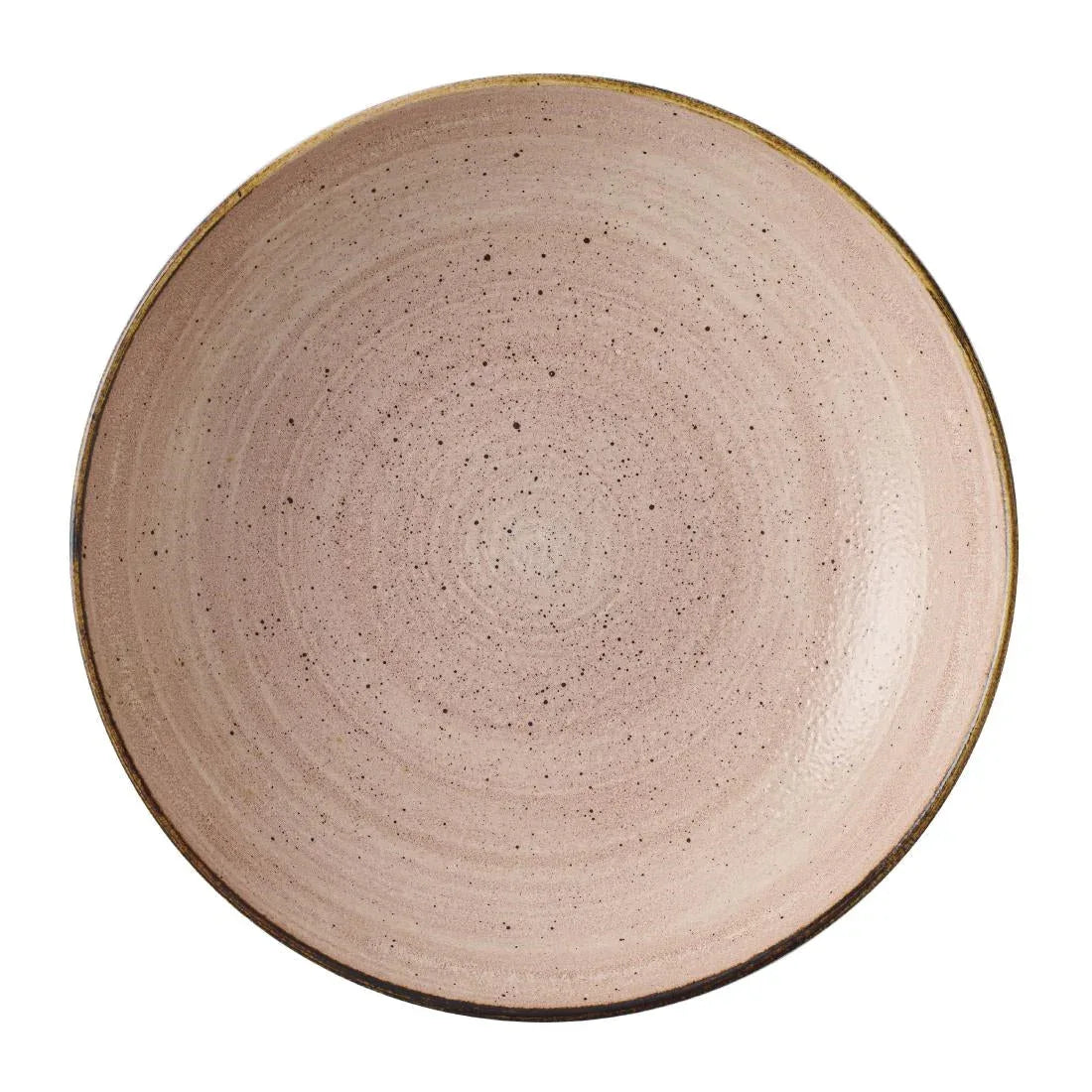CU655 Churchill Stonecast Raw Terracotta Evolve Coupe Bowl 248mm (Pack of 12) - JD Catering Equipment Solutions Ltd