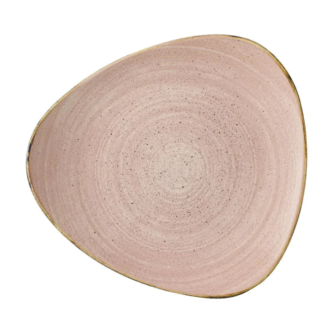 CU658 Churchill Stonecast Raw Terracotta Lotus Plate 229mm (Pack of 12) - JD Catering Equipment Solutions Ltd