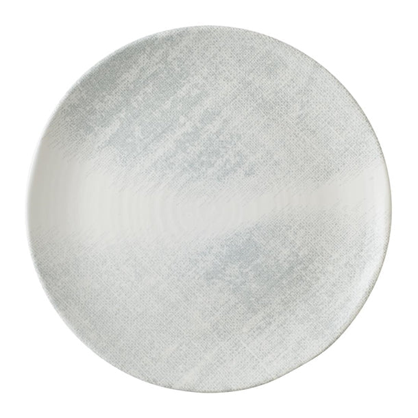 CU683 Churchill Makers Collection Jute Grey Organic Coupe Plate 290mm (Pack of 12) JD Catering Equipment Solutions Ltd