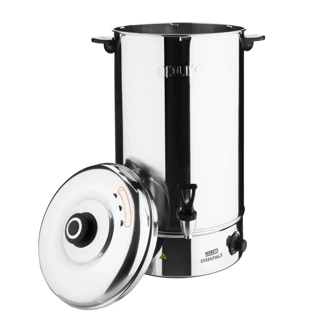 CU759 Nisbets Essentials Manual Fill Water Boiler 20Ltr - JD Catering Equipment Solutions Ltd