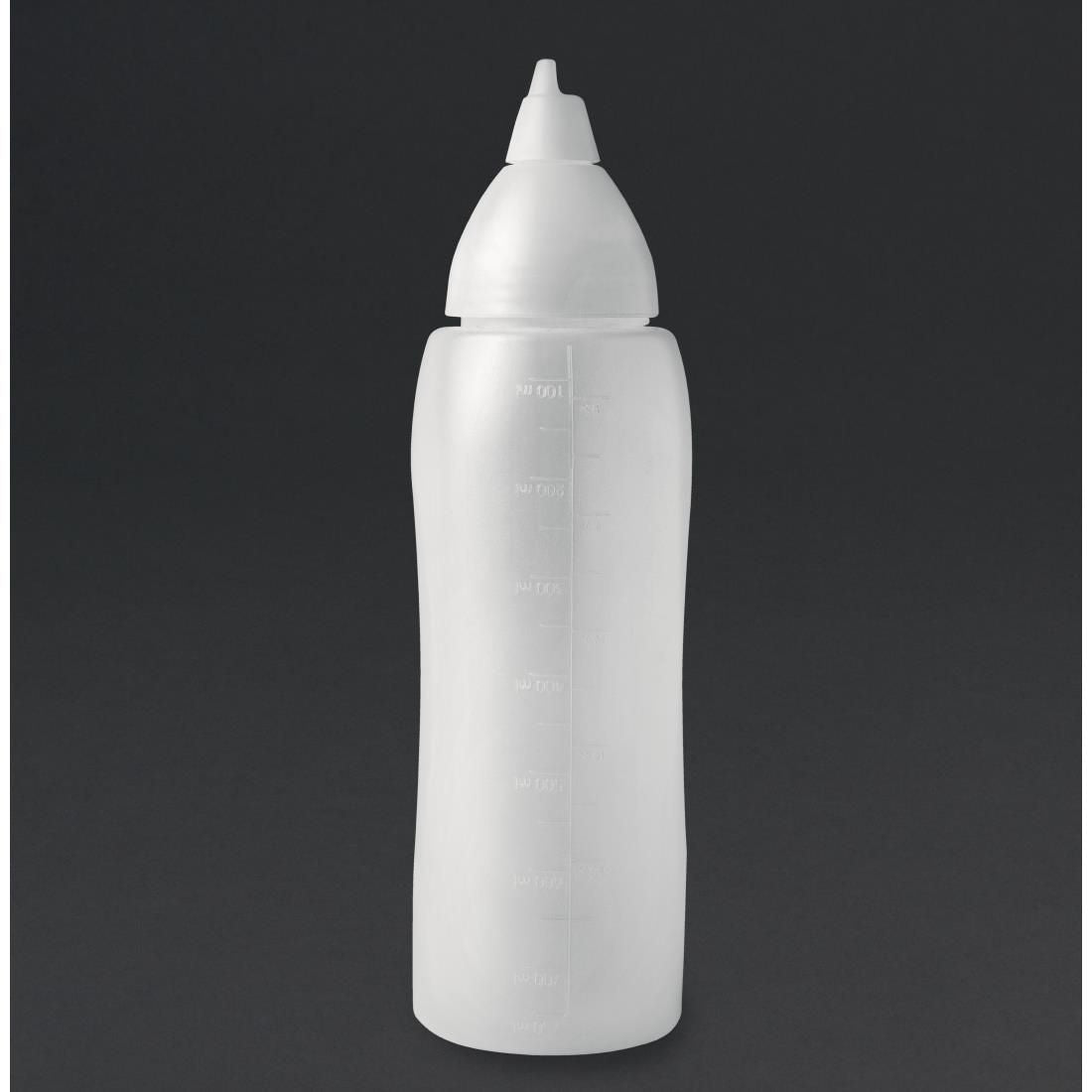 CW113 Araven Clear Non-Drip Sauce Bottle 24oz JD Catering Equipment Solutions Ltd