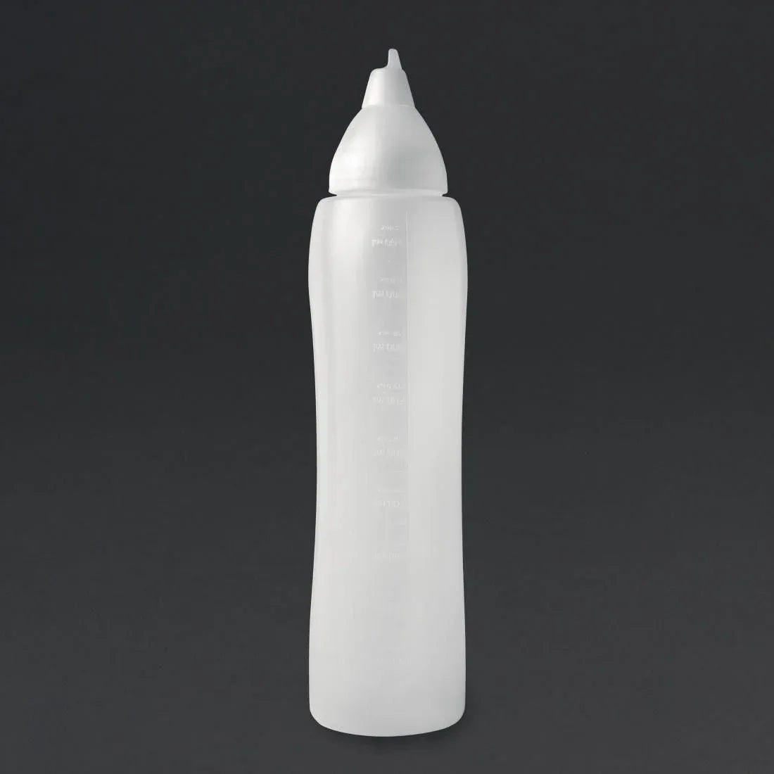 CW114 Araven Clear Non-drip Sauce Bottle 35oz - JD Catering Equipment Solutions Ltd