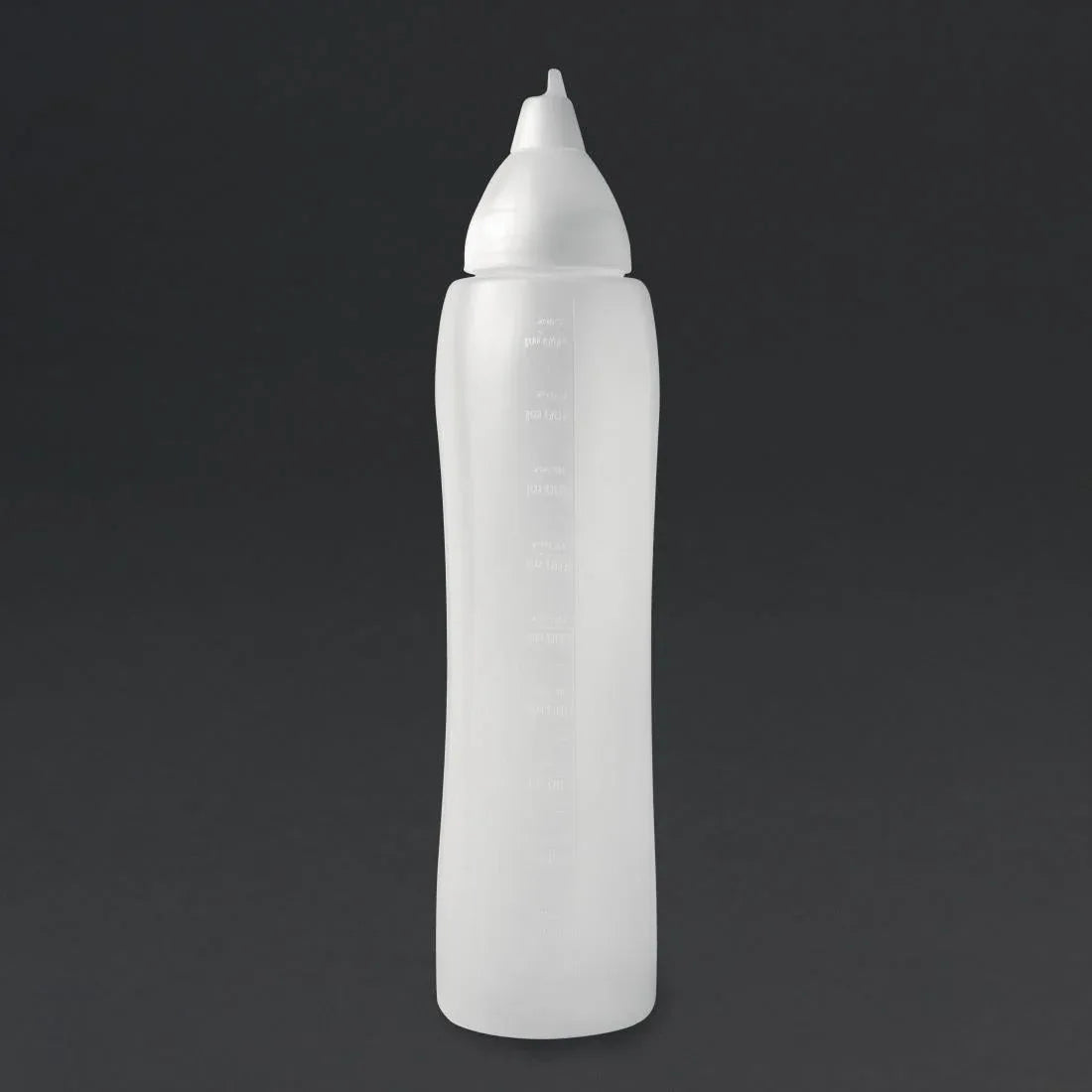 CW114 Araven Clear Non-drip Sauce Bottle 35oz - JD Catering Equipment Solutions Ltd