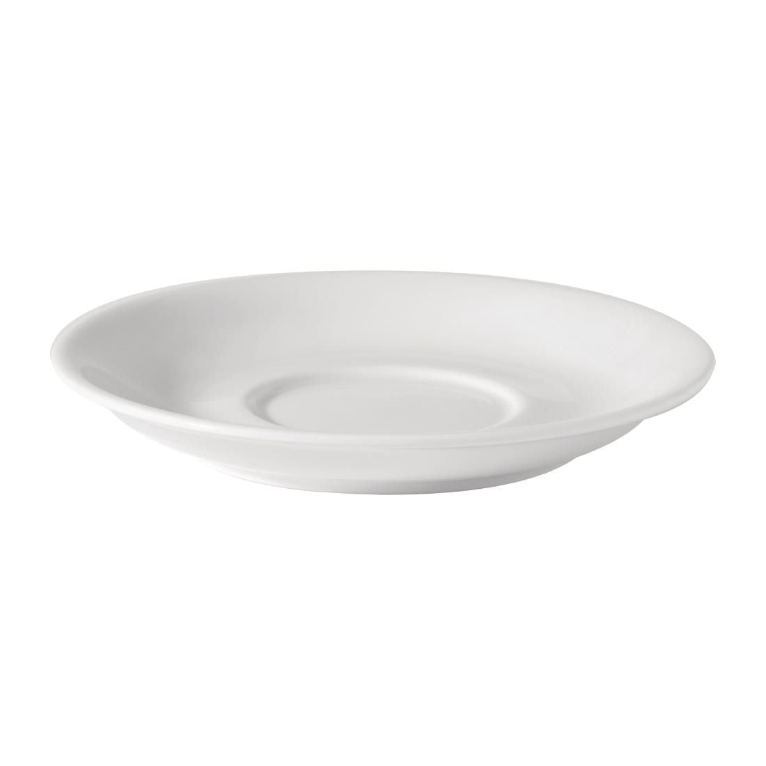 CW260 Utopia Titan Large Saucers White 160mm (Pack of 36) JD Catering Equipment Solutions Ltd