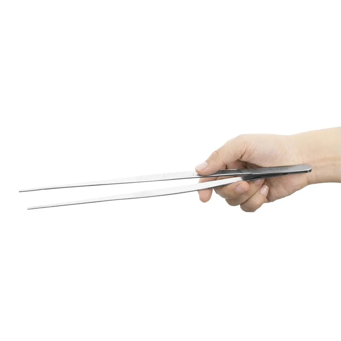 CW498 Vogue Round Tipped Tweezers 300mm - JD Catering Equipment Solutions Ltd