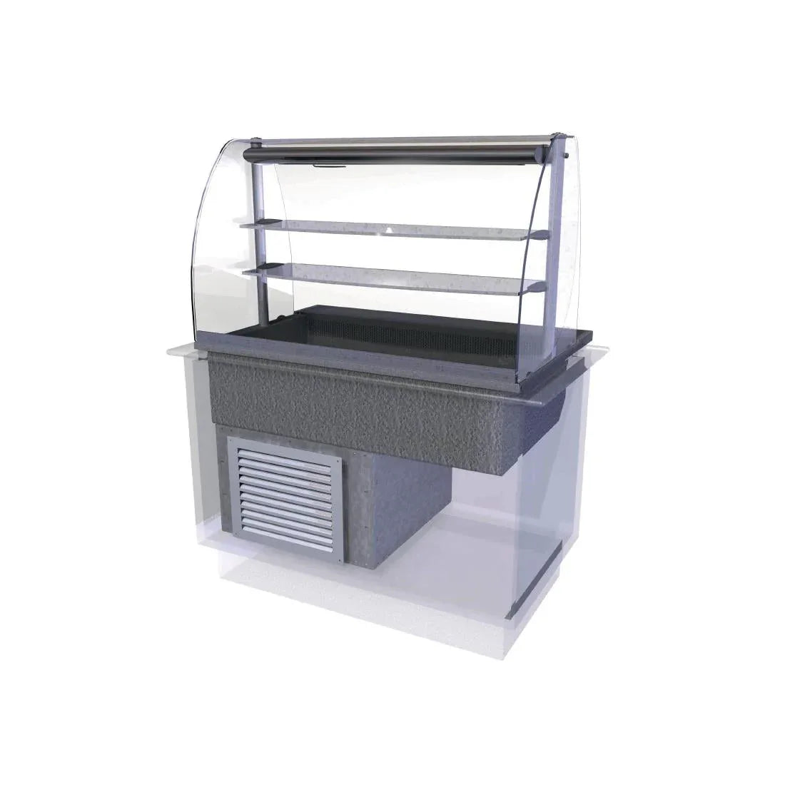 CW610 Designline Drop In Cold Multi Level Deli Assisted Service 1525mm - JD Catering Equipment Solutions Ltd