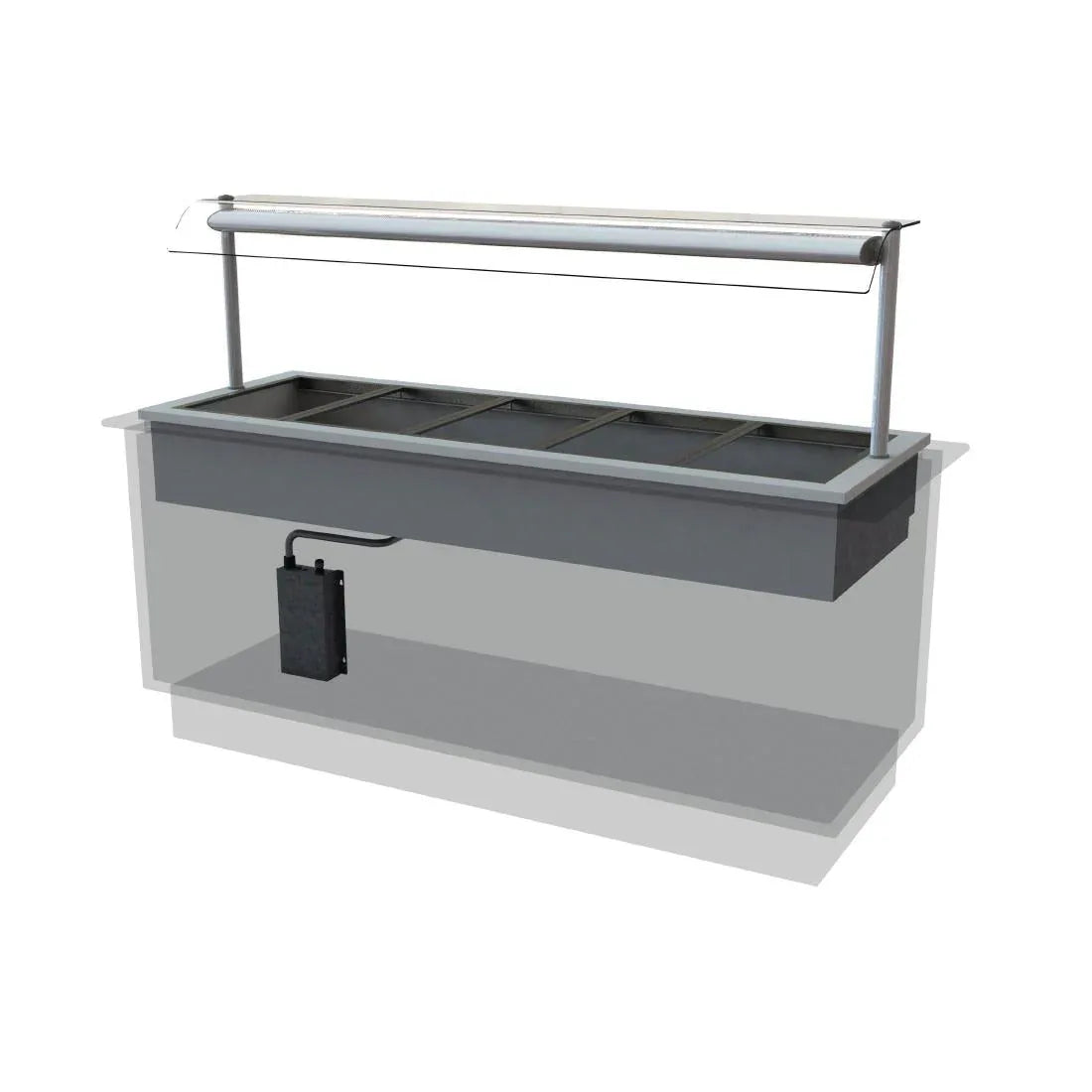 CW615 Designline Drop In Dry Heat Bain Marie HBM5 - JD Catering Equipment Solutions Ltd