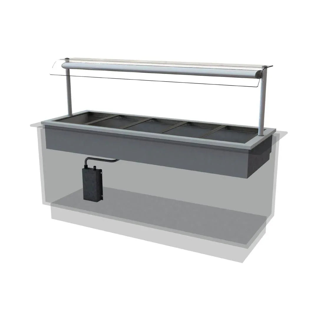 CW615 Designline Drop In Dry Heat Bain Marie HBM5 - JD Catering Equipment Solutions Ltd